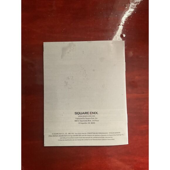 Final Fantasy 13 PS3 Manual Only - Picture 2 of 3